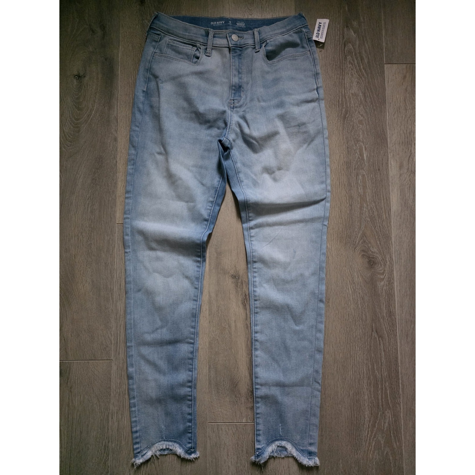 Old Navy Nwt Girls 16 Plus Light Washed High Rise Rockstar Jegging Jeans New